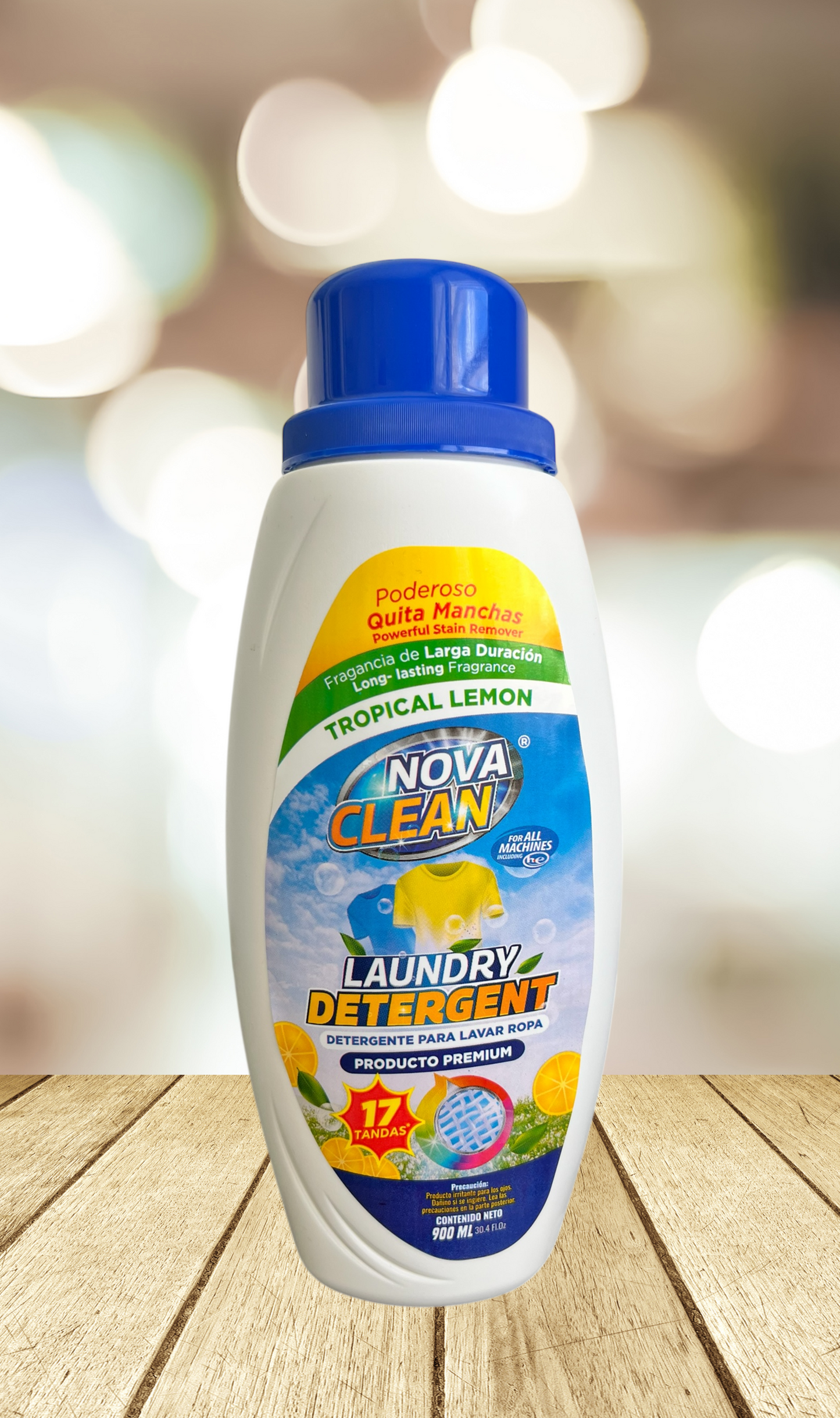 Nova Clean – Detergente para Ropa Limón Tropical