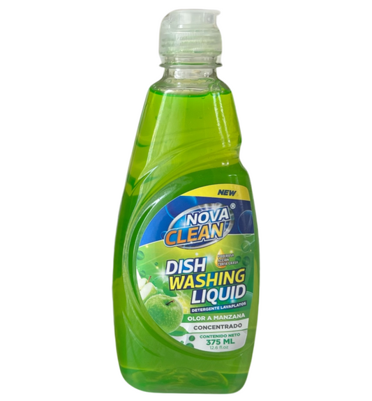 Nova Clean – Lavaplatos Manzana Verde 12.6oz