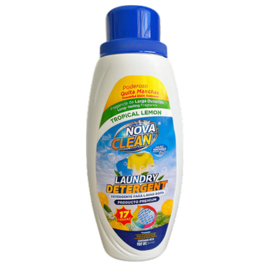 Nova Clean – Detergente para Ropa Limón Tropical